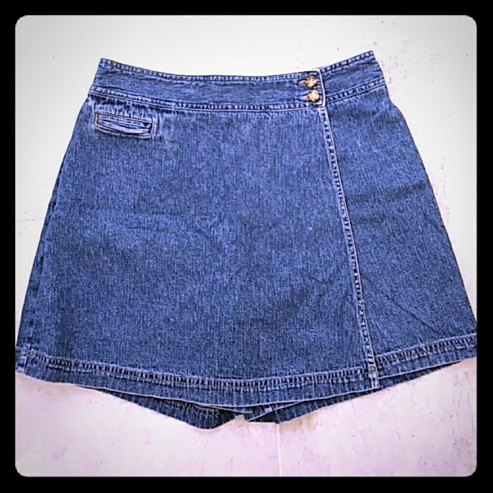 Denim Blue Women's Skirt